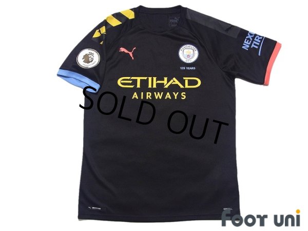 Photo1: Manchester City 2019-2020 Away Shirt #7 Raheem Sterling w/tags (1)