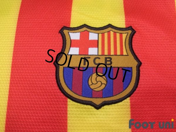 Photo6: FC Barcelona 2013-2014 Away Shirt #11 Neymar JR LFP Patch/Badge (6)