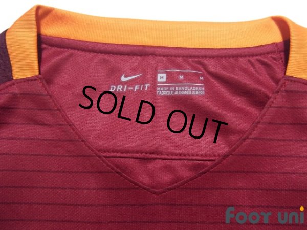 Photo5: AS Roma 2016-2017 Home Shirt #16 Daniele De Rossi Lega Calcio Patch/Badge (5)