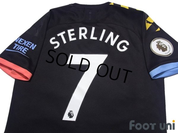 Photo4: Manchester City 2019-2020 Away Shirt #7 Raheem Sterling w/tags (4)