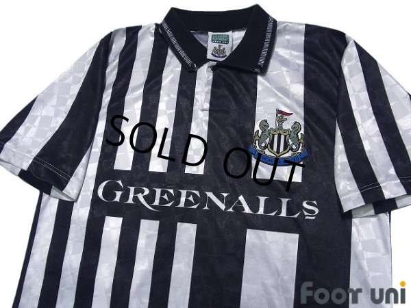 Photo3: Newcastle 1990-1991 Home Reprint Shirt (3)