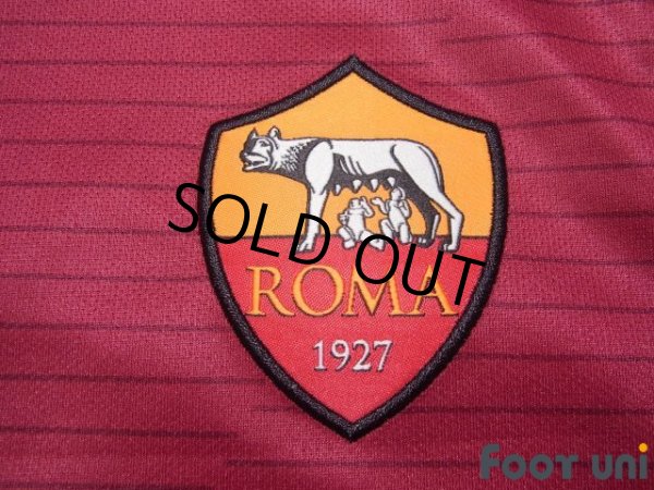 Photo6: AS Roma 2016-2017 Home Shirt #16 Daniele De Rossi Lega Calcio Patch/Badge (6)