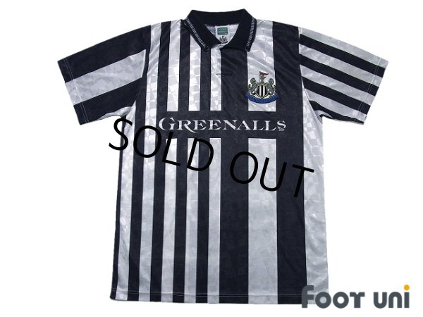 Photo1: Newcastle 1990-1991 Home Reprint Shirt (1)