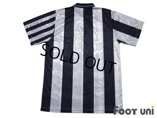 Photo2: Newcastle 1990-1991 Home Reprint Shirt (2)
