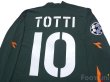 Photo4: AS Roma 2004-2005 Third Long Sleeve Shirt #10 Francesco Totti Champions League Patch/Badge w/tags (4)