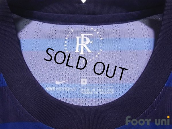 Photo5: France Euro 2020-2021 Home Authentic Shirt #10 Mbappe Shorts Set (5)