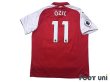 Photo2: Arsenal 2017-2018 Home Shirt #11 Mesut Ozil Premier League Patch/Badge (2)