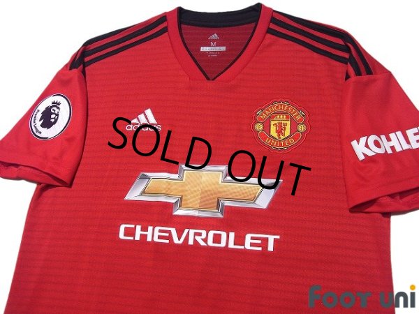 Photo3: Manchester United 2018-2019 Home Shirt #10 Rashford Premier League Patch/Badge w/tags (3)