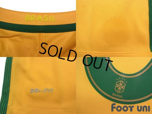 Photo7: Brazil 2016 Home Shirt #10 Neymar Jr w/tags (7)