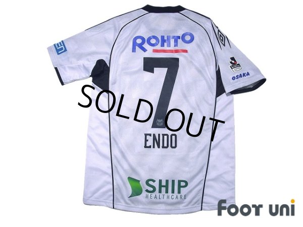 Photo2: Gamba Osaka 2018 Away Shirt #7 Yasuhito Endo w/tags (2)