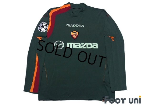 Photo1: AS Roma 2004-2005 Third Long Sleeve Shirt #10 Francesco Totti Champions League Patch/Badge w/tags (1)