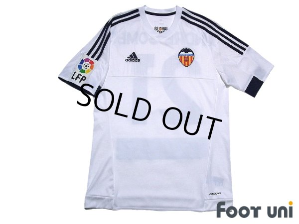 Photo1: Valencia 2015-2016 Home Shirt #21 Andre Gomes LFP Patch/Badge (1)