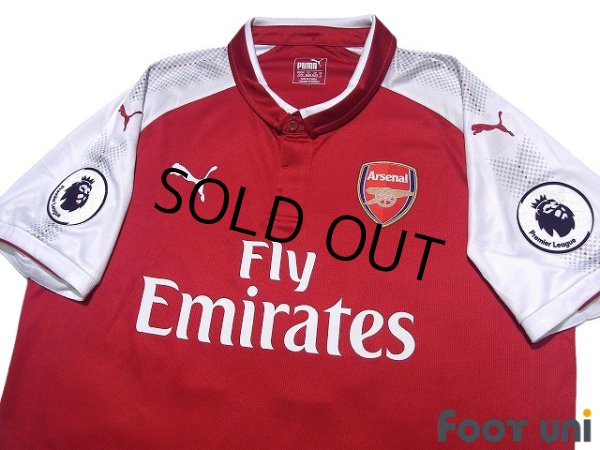 Photo3: Arsenal 2017-2018 Home Shirt #11 Mesut Ozil Premier League Patch/Badge (3)