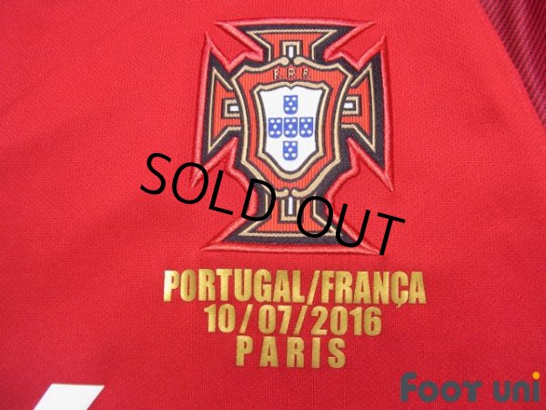 Photo6: Portugal Euro 2016 Home Shirt #16 Renato Sanches UEFA Euro 2016 Patch/Badge (6)