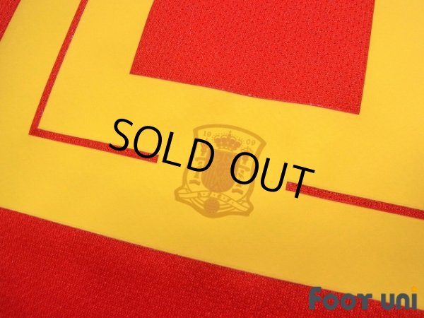 Photo7: Spain 2018 Home Shirt #6 Andres Iniesta w/tags (7)