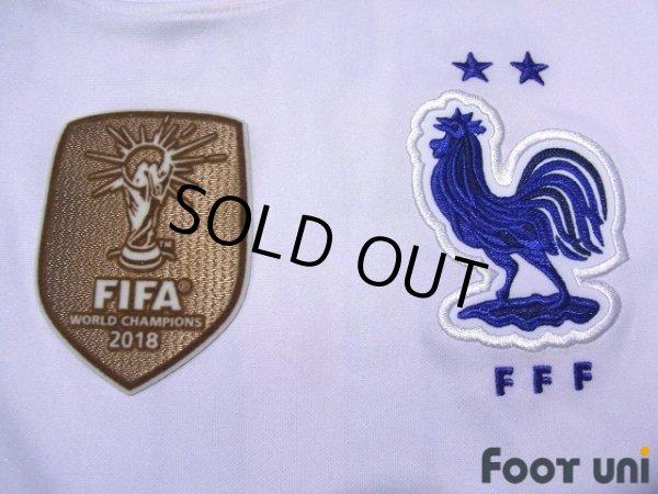 Photo6: France Euro 2020-2021 Away Shirt #10 Mbappe (6)