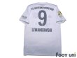 Photo2: Bayern Munich 2019-2020 Away Shirt #9 Robert Lewandowski Bundesliga Patch/Badge (2)