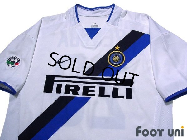 Photo3: Inter Milan 2002-2003 Away Shirt #20 Alvaro Recoba Lega Calcio Patch/Badge (3)