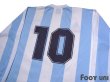 Photo4: Argentina 1986 Home Reprint Long Sleeve Shirt #10 (4)