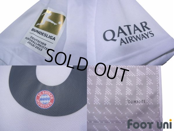 Photo7: Bayern Munich 2019-2020 Away Shirt #9 Robert Lewandowski Bundesliga Patch/Badge (7)