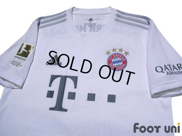 Photo3: Bayern Munich 2019-2020 Away Shirt #9 Robert Lewandowski Bundesliga Patch/Badge (3)