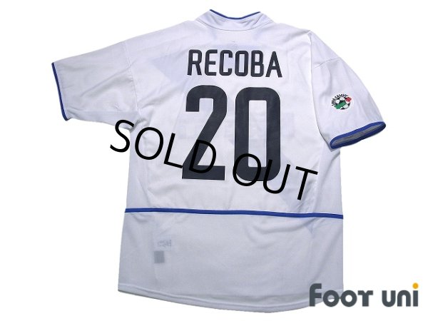 Photo2: Inter Milan 2002-2003 Away Shirt #20 Alvaro Recoba Lega Calcio Patch/Badge (2)