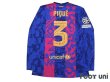 Photo2: FC Barcelona 2021-2022 Third Authentic Shirt #3 Gerard Pique Champions League Patch/Badge Shorts Set (2)