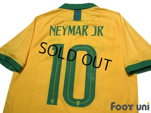 Photo4: Brazil 2019 Home Shirt #10 Neymar Jr w/tags (4)