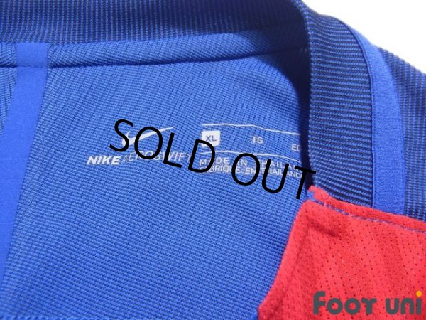 Photo5: FC Barcelona 2016-2017 Home Authentic Shirt #24 Jeremy Mathieu Super Copa Patch/Badg (5)