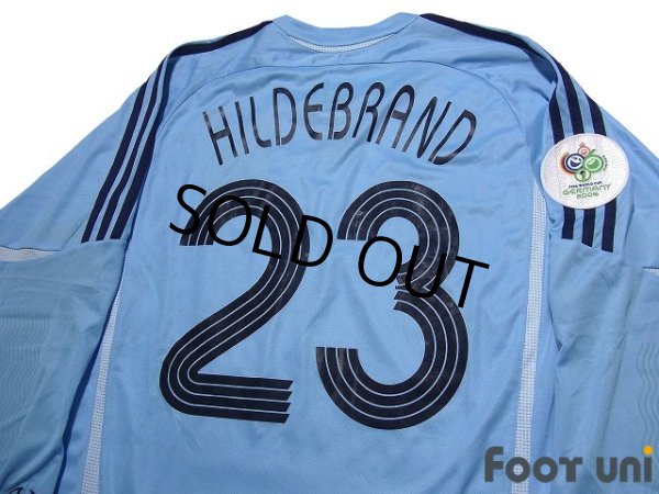 Photo3: Germany 2006 GK Long Sleeve Shirt #23 Timo Hildebrand FIFA World Cup Germany 2006 Patch/Badge (3)