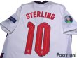 Photo4: England 2020-2021 Home Shirt #10 Raheem Sterling Euro2020 Patch/Badge w/tags (4)