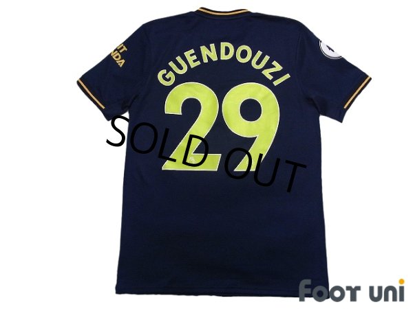 Photo2: Arsenal 2019-2020 3rd Shirt #29 Matteo Guendouzi Premier League Patch/Badge w/tags (2)