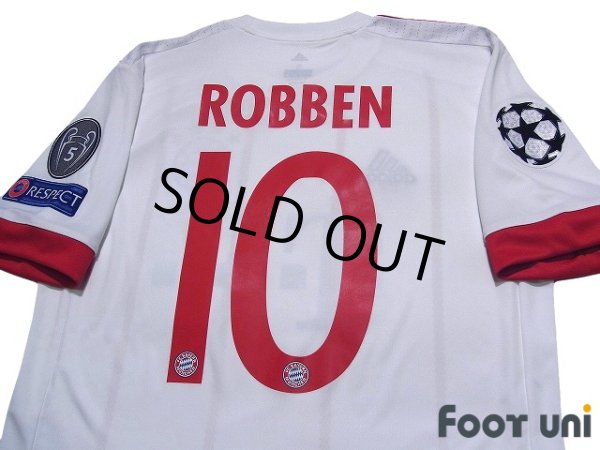 Photo4: Bayern Munchen 2017-2018 Third Shirt #10 Arjen Robben Champions League Patch/Badge w/tags (4)