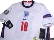 Photo3: England 2020-2021 Home Shirt #10 Raheem Sterling Euro2020 Patch/Badge w/tags (3)