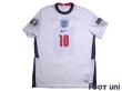 Photo1: England 2020-2021 Home Shirt #10 Raheem Sterling Euro2020 Patch/Badge w/tags (1)