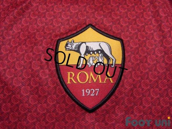Photo6: AS Roma 2018-2019 Home Shirt #27 Javier Pastore (6)