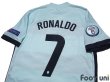 Photo4: Portugal Euro 2020-2021 Away Shirt #7 Cristiano Ronaldo Euro2016 Champions Patch/Badge w/tags (4)