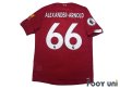 Photo2: Liverpool 2019-2020 Home Shirt and Shorts Set #66 Alexander-Arnold Premier League Patch/Badge (2)