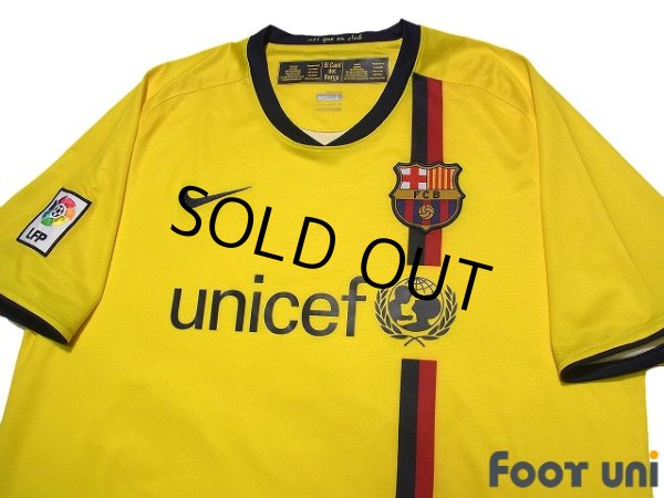 Photo3: FC Barcelona 2008-2009 Away Shirt LFP Patch/Badge (3)