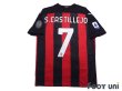 Photo2: AC Milan 2020-2021 Home Shirt #7 Samuel Castillejo Serie A Patch/Badge w/tags (2)