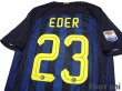 Photo4: Inter Milan 2016-2017 Home Shirt #23 Eder Citadin Martins w/tags (4)