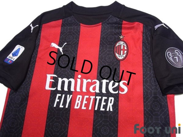 Photo3: AC Milan 2020-2021 Home Shirt #7 Samuel Castillejo Serie A Patch/Badge w/tags (3)