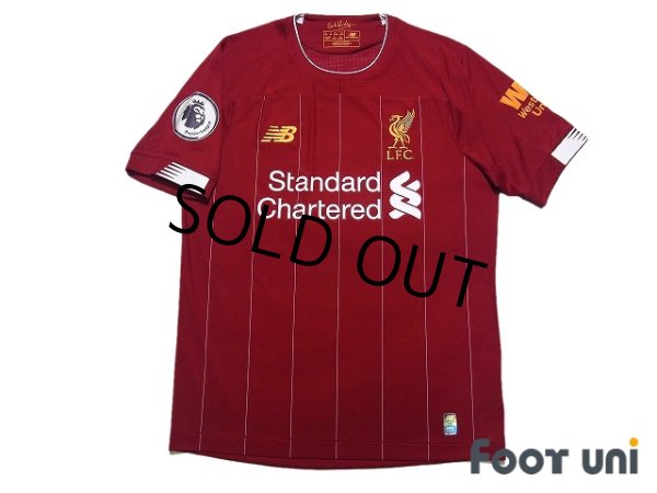 Photo1: Liverpool 2019-2020 Home Shirt and Shorts Set #66 Alexander-Arnold Premier League Patch/Badge (1)