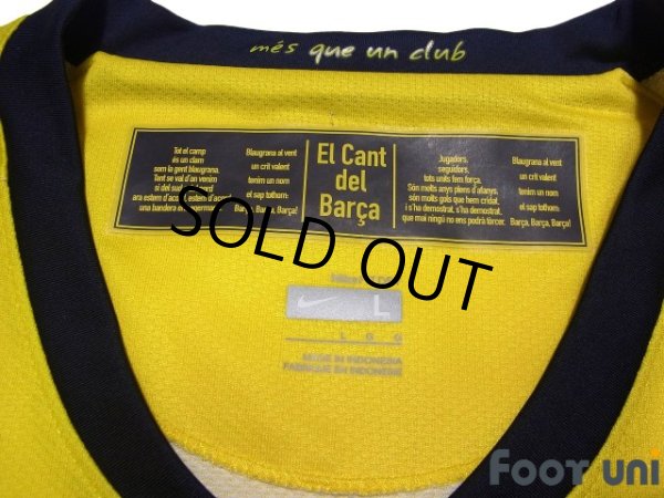 Photo4: FC Barcelona 2008-2009 Away Shirt LFP Patch/Badge (4)