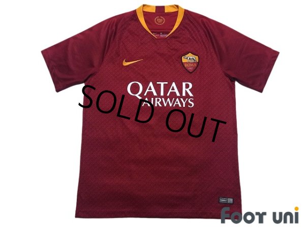 Photo1: AS Roma 2018-2019 Home Shirt #27 Javier Pastore (1)