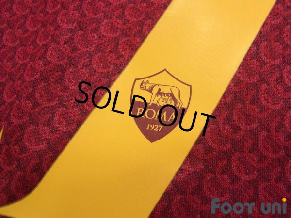 Photo7: AS Roma 2018-2019 Home Shirt #27 Javier Pastore (7)