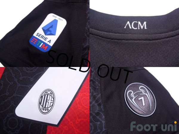 Photo7: AC Milan 2020-2021 Home Shirt #7 Samuel Castillejo Serie A Patch/Badge w/tags (7)