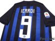 Photo4: Inter Milan 2018-2019 Home Shirt #9 Mauro Icardi Serie A Patch/Badge w/tags (4)