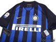 Photo3: Inter Milan 2018-2019 Home Shirt #9 Mauro Icardi Serie A Patch/Badge w/tags (3)