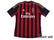 Photo1: AC Milan 2013-2014 Home Shirt #45 Mario Balotelli (1)